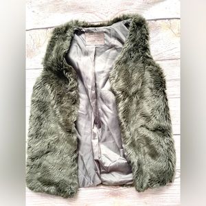 Zara Girls Fur Vest